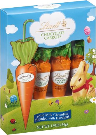 Lindt Chocolate Carrots Easter Treat, 1.9 Ounce
