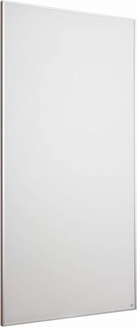 48"x24" The 800W Wexstar Infrared panel heaters are economical to use