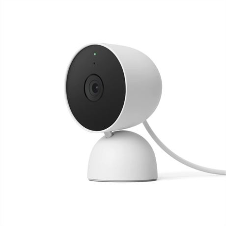 Google Nest Security Cam (Wired) - 2nd Generation - Snow