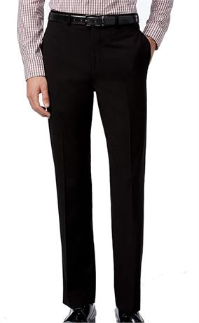 38W x 32L Calvin Klein Men's Slim Fit Dress Pant, Black