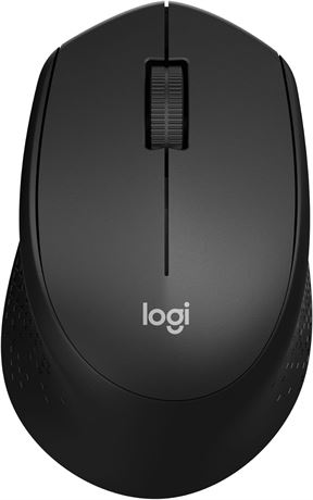 Logitech M330 SILENT Wireless Mouse, 2.4GHz with USB Receiver, Optical Tracking