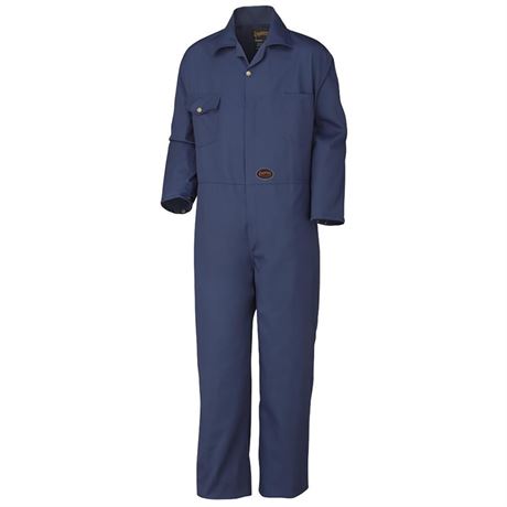 SZ 36- Pioneer 7-Pocket Heavy-Duty Work Coverall with Adjustable Wrist