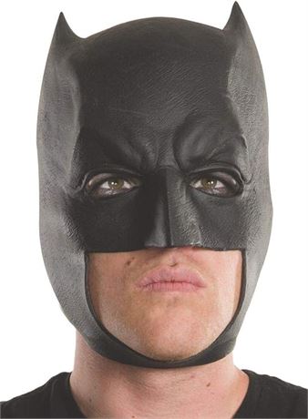 Rubies Costume Men's Batman Vs Superman Dawn of Justice Batman Vinyl Mask