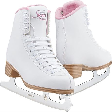 SIZE 1- Jackson Classic SoftSkate 380 Womens/Girls Ice Figure Skates