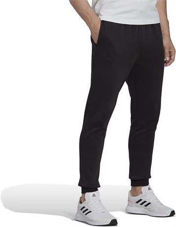 XS - adidas Mens Essentials Fleece Regular Tapered Pants