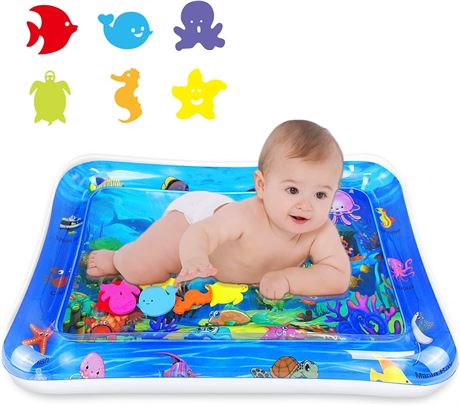Airlab Tummy Time Mat Inflatable Baby Water Playmat Activity Sensory Toy
