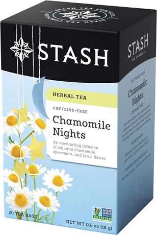 Stash Chamomile Nights Tea Bags, 20-Count