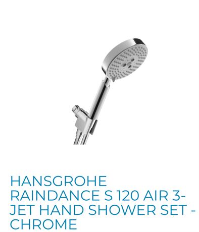hansgrohe raindance S 120 shower head