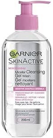 200ml Garnier Micellar Cleansing Gel Wash for Sensitive Skin