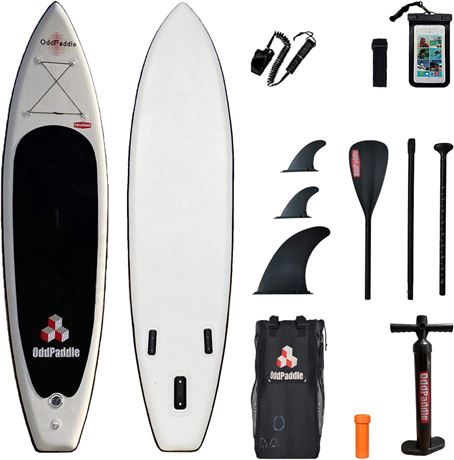 OddPaddle Inflatable Ultra-Light SUP for All Skill Levels Everything Included