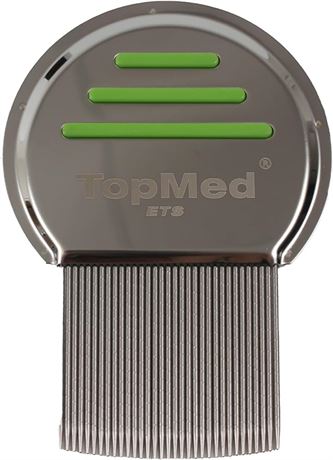 Top Med LICE Comb Steel Screw Needle Spiral (1 Count)