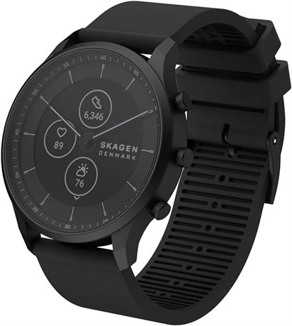Skagen Jorn 42MM Gen 6 Hybrid Smartwatch with Alexa Built-in, Heart Rate, Blood