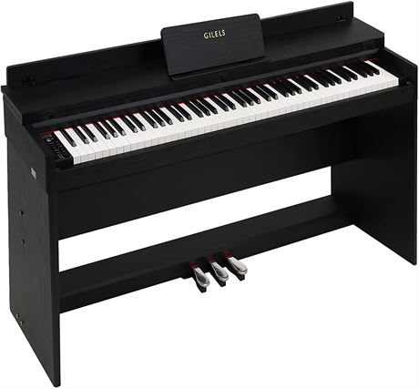 GILELS Digital Piano 88 Key Weighted Keyboard, 88 Keys Full Size Electric Piano