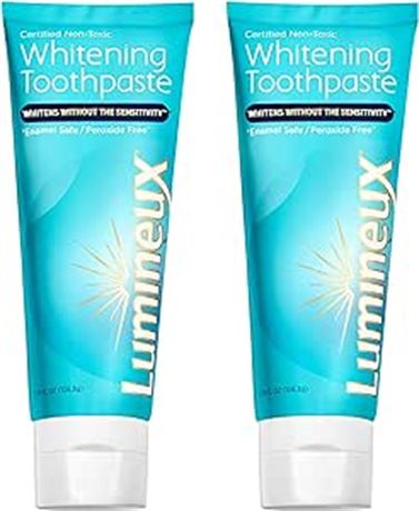 3.75 Oz Lumineux Teeth Whitening Toothpaste 2 Pack