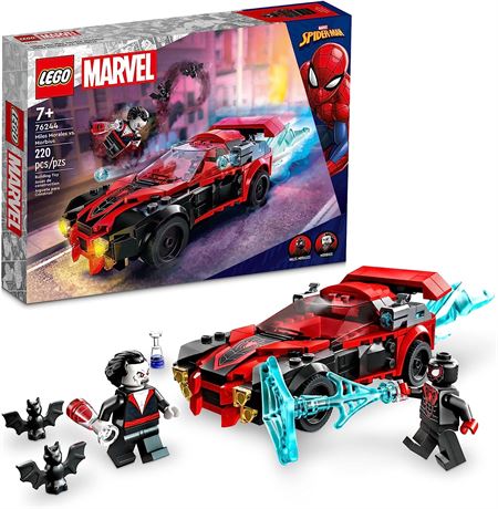 LEGO Marvel Spider-Man Miles Morales vs. Morbius 76244 Building Toy