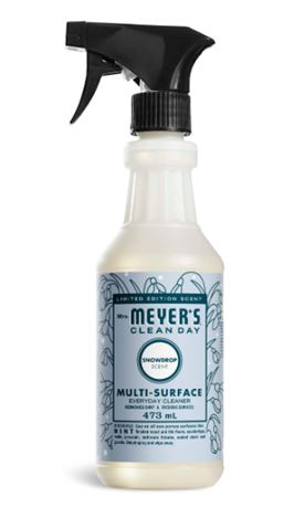 473-ml, Mrs. Meyer's Clean Day Multi-Surface Everyday Cleaner, Snowdrop Scent