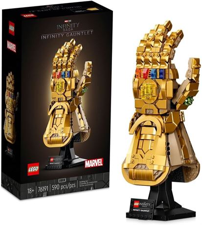 LEGO Marvel Infinity Gauntlet Set 76191 Collectible Thanos Glove