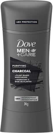 Dove Men + Care Purifying Charcoal Antiperspirant Stick for 48h sweat & odour