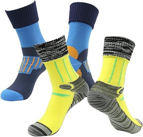 MED - Waterproof Socks, RANDY SUN Men's Convenient And Easy To Wear