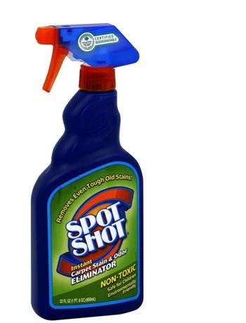 22 Ounces, Spot Shot 009716 Instant Non Toxic Carpet Stain and Odor Eliminator