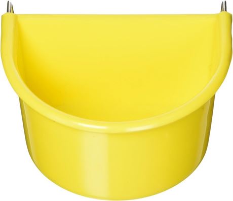 Living World Large Seed Cup for Parrots,Colors may vary