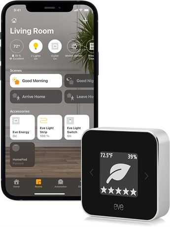 Eve Room Indoor air Quality Sensor to Monitor air Quality