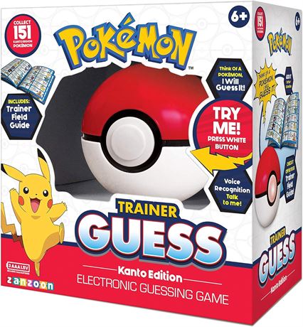 Pokémon Trainer Guess – Kanto Edition (English Version) A Toy/Game by Zanzoon
