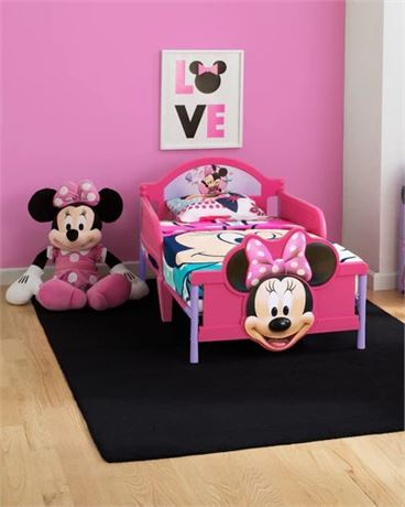 Minnie Mouse 3D Toddler Bed