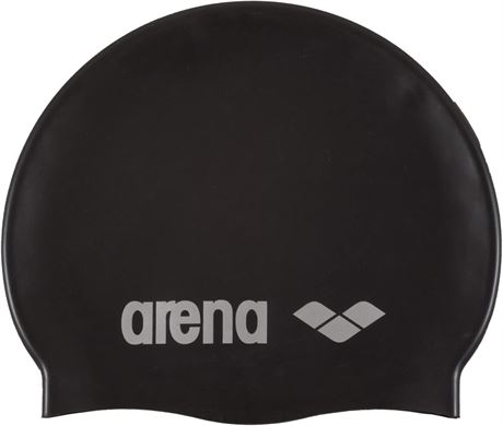 Arena Silicone Unisex Swim Cap for Women and Men, Prints and Solid Colors