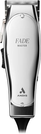 Andis 01820 Professional Fade Master Hair Clipper, Adjustable Carbon Steel Fade