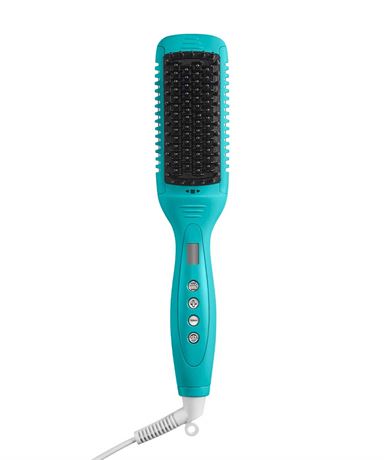 Moroccanoil Smooth Style Ceramic Heated Brush, Blue