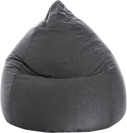Gouchee Home Easy Collection Bean Bag Chair for Kids and Adults - Ash