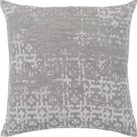 Abstraction 20 X 20 inch Gray Pillow Kit, Square set of 2