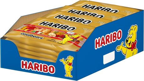 Haribo Goldbears Gummy Candy 6 Fruity Flavours No Artificial Colours  Pack of 17
