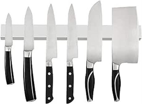 12" Magnetic Knife Strip, BESUNTEK Steel Magnetic Knife Holder Bar Professional