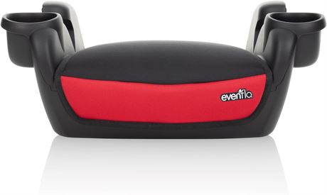 Evenflo Go Time No Back Booster - Racer Red